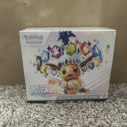 Prismatic Evolution Elite Trainer Box