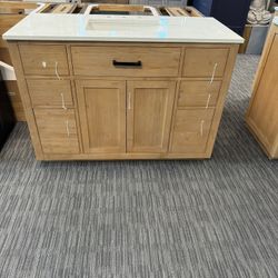 48” Bathroom Vanity In Wood Color