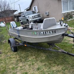 boat with trailer