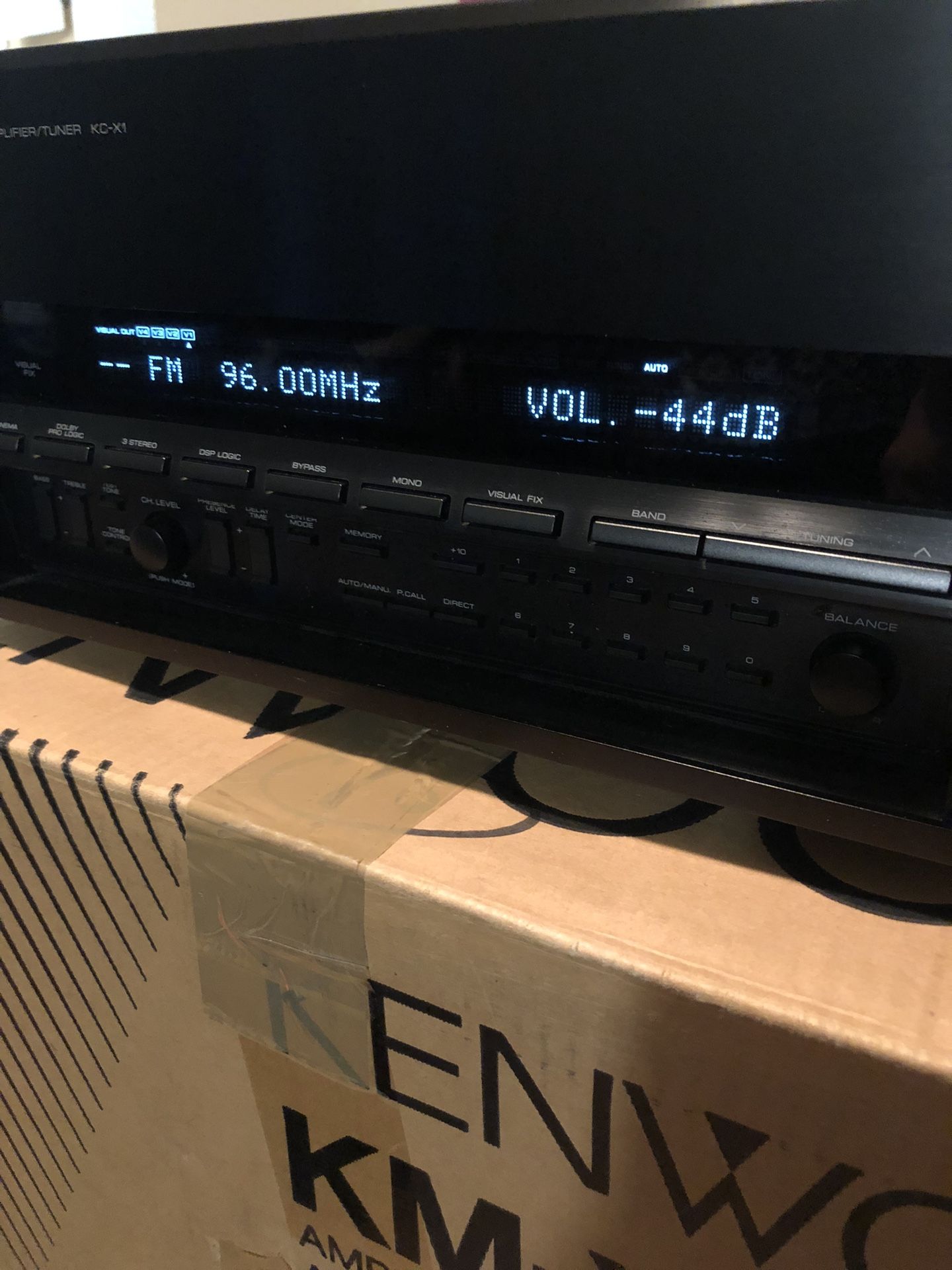 Vintage Kenwood Control, Amplifier Tuner