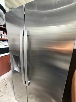 GE Stainless Steel Side-by-Side Refrigerator