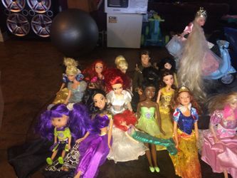 Princess barbies