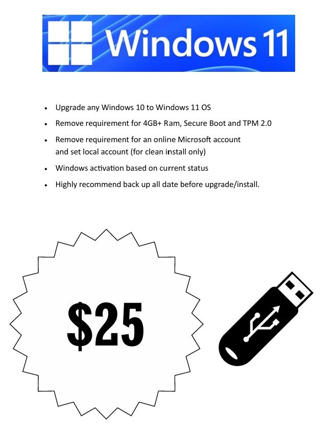 Windows 11 USB Installer