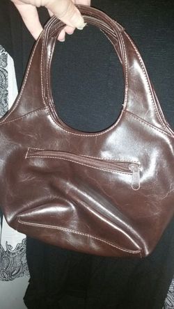 Small brown purse