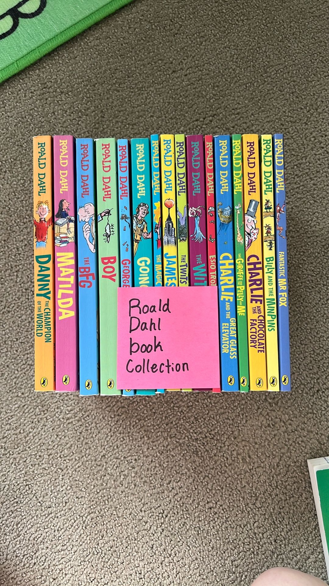 Roald Dahl Books Collection Of 16 (full Set)