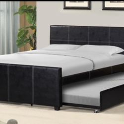 👉🏽👉 Full/Twin Trundle New Beds With Both Mattresses Included 