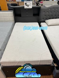 Twin memory foam mattress single Colchon individual