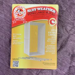 Ideal Pet Products Ruff Weather Extra Large Wall Kit - 4.75" x 7.25"
