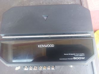 AMPLIFICADOR AMPLIFIER KENWOOD 2 CHANELS GOOD CONDICIÓN ABLO ESPAÑOL