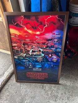 Stranger things picture frame