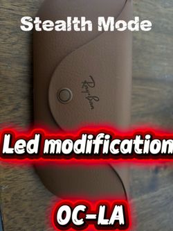 ‼️Stealthmode‼️RayBan meta glasses Gen 2–Led Removal service