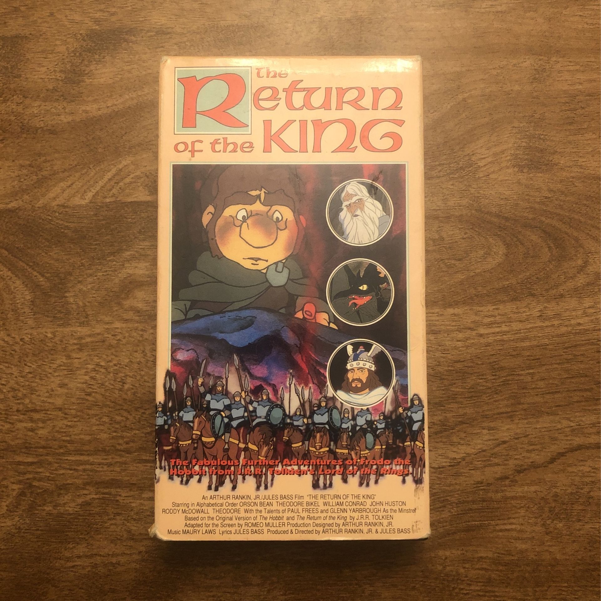 Return Of The King Lord Of The Rings VHS Tape