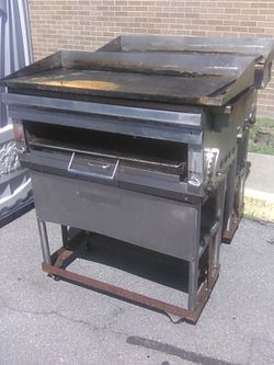 Commercial Griddle Grill Broiler Restaurant