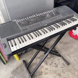 Casio Keyboard and Heavy Duty Stand 