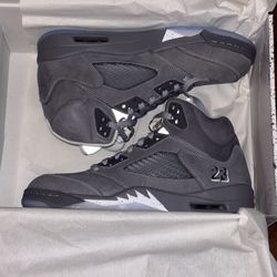 Air Jordan Retro 5(Wolf Grey)Read Description)
