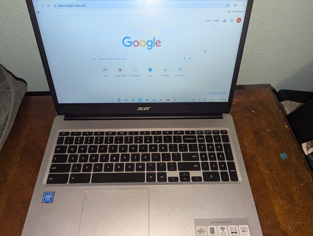 Acer Chromebook 64gb