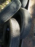 3 - 16in trailer tires load rangeE 10 ply W / aprox.70% tread left on them beads are in excellent shape no patches no plugs $25 each