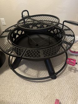 Black Fire pit / Washer