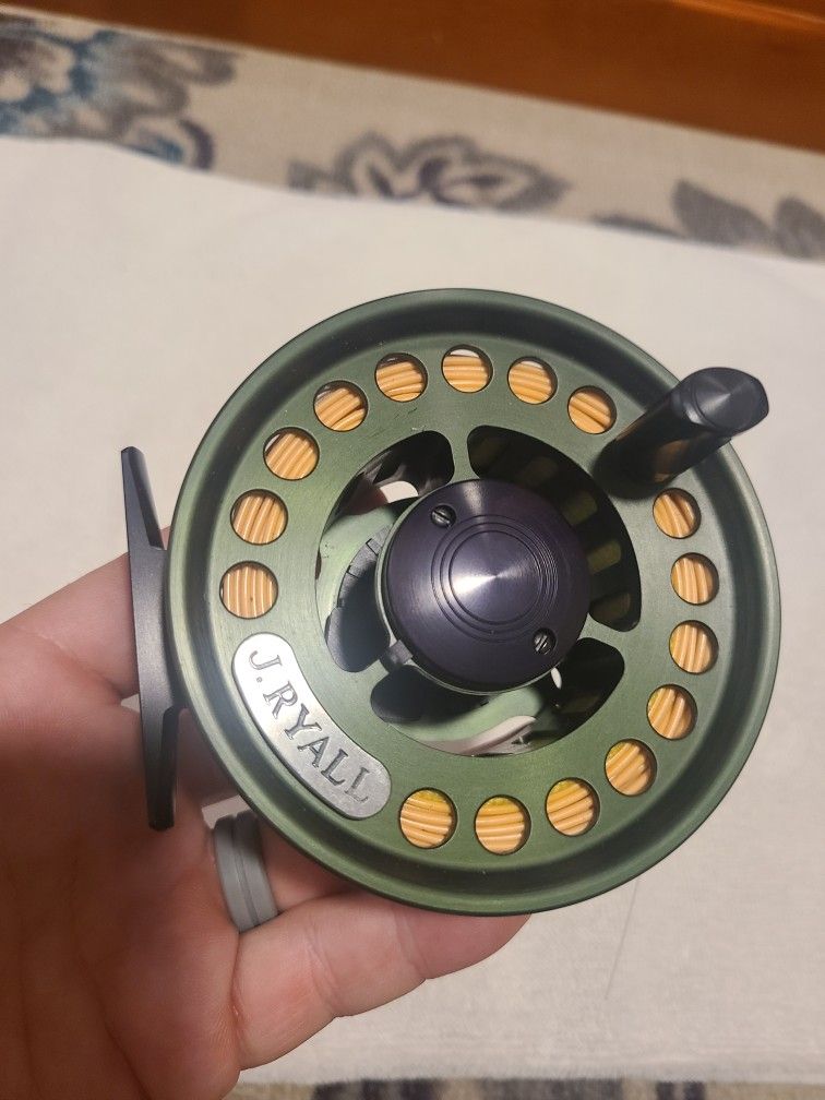 J Ryall Fly Fishing Reel 7-8# New