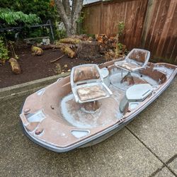 fishing boat 10ft with 4hp Johnson