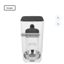 Automatic Cat Feeder with Camera, 1080P HD Video, 2.4G and 5G Automatic Dog Feeder, Smart APP Remote Control Cat Food Dispenser, Motion Detection