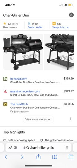 Char-Griller Duo