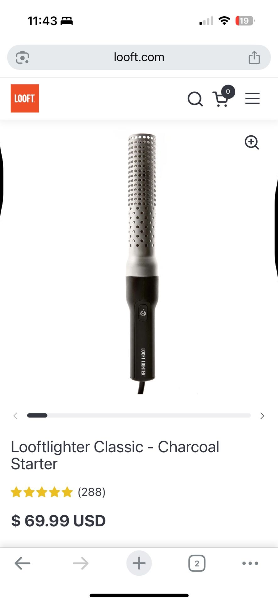 Brand New Looft Lighter