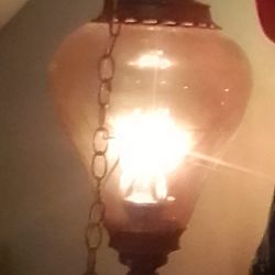 1960s Hanging  Ceiling Light