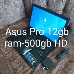 Laptop Asus Pro P550c-core i5-12gb Ram-500gb HD Buena Para Instalar Programas.