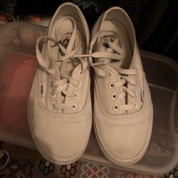 White Classic Vans
