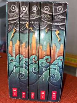 Percy Jackson book set