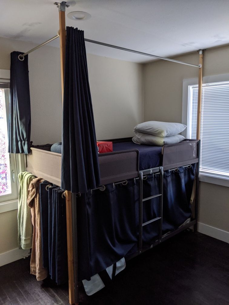 Bunk Beds (Includes Mattresses, Pillows, Blankets, & Fitted Sheets)