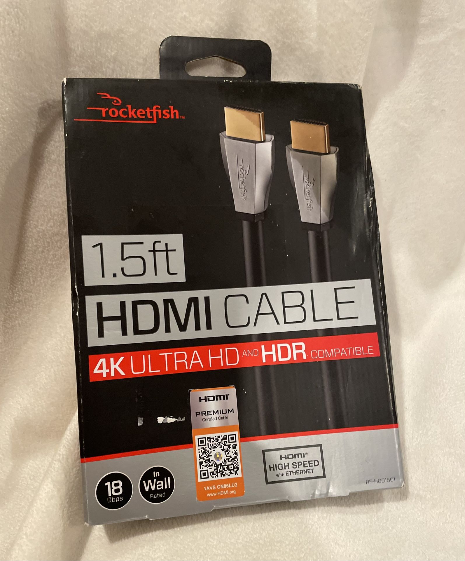 4K HDMI or HDR Cable