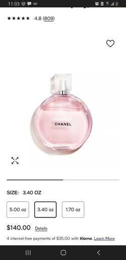 Chanel Chance Perfume $100 for Sale in Phoenix, AZ - OfferUp