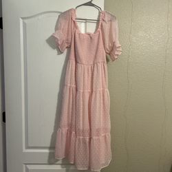 Women Pink Dress