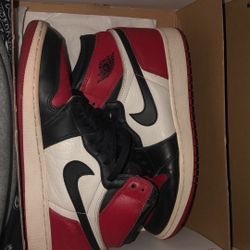 Jordan 1 Low Bred Toe