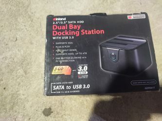 Dual Bay Docking Station