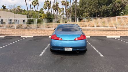 2003 Infiniti G35 Coupe Blue