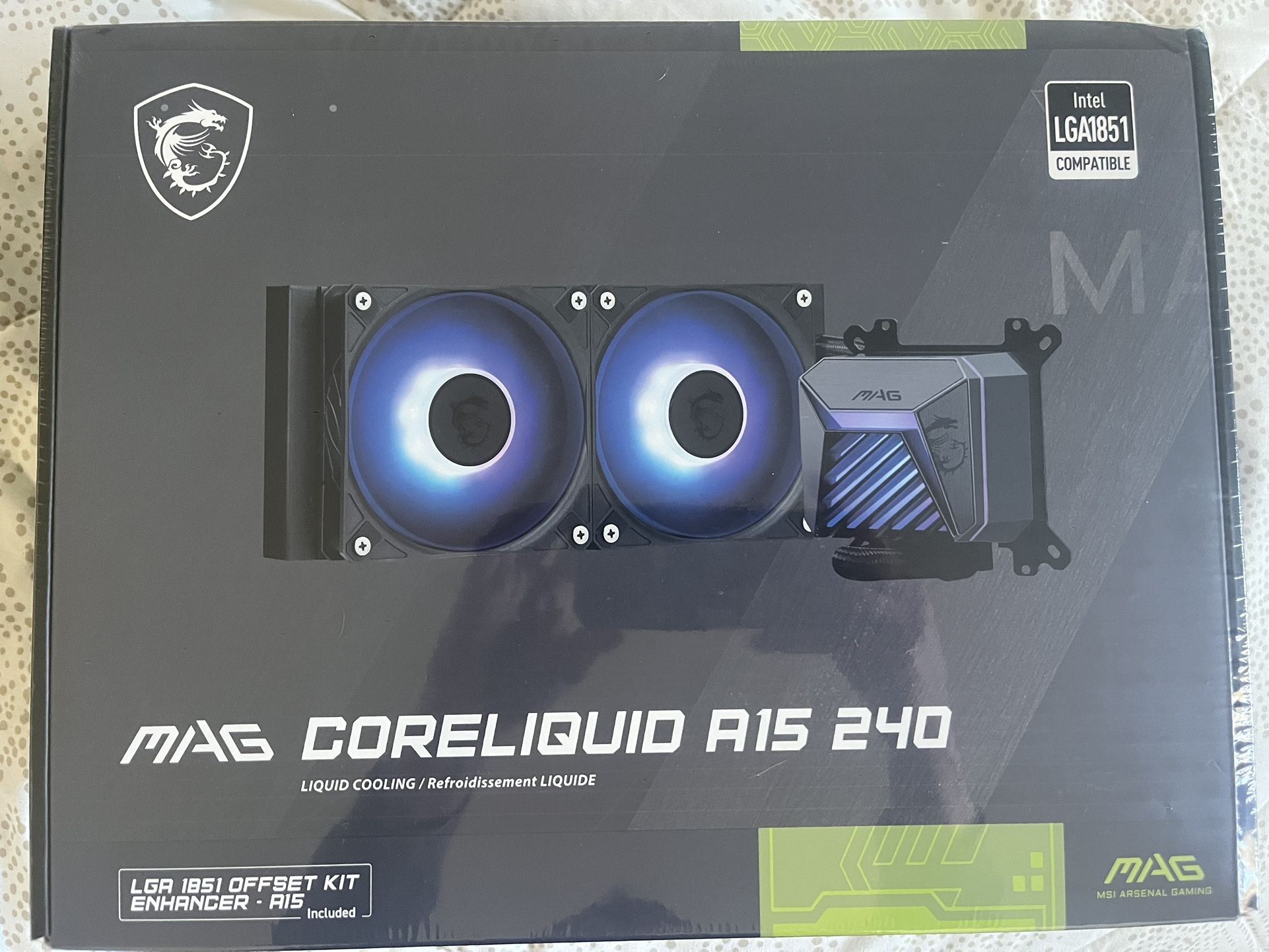 MSI Core liquid 240mm Liquid Cooler
