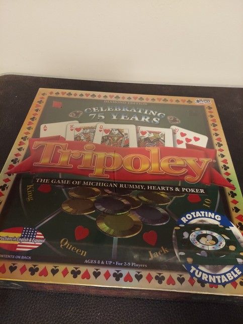 Brand New Sealed Tripoley Game
