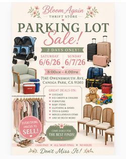 Parking Lot Sale