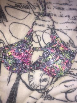 Victoria secret pink bikini bathing suit top