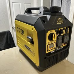 NEW 4000W Quiet Inverter Generator – Perfect for Power Outages + RV