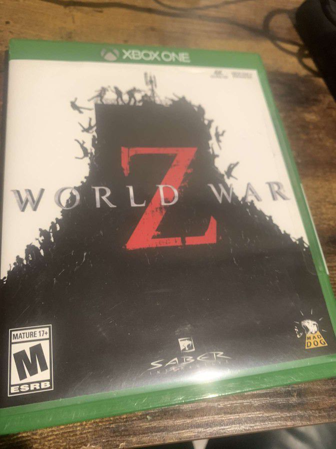 World War Z For Xbox One It Has Been Used But Is In Good Condition No Scratches Maybe 1 Finger Print. PICK UP ONLY