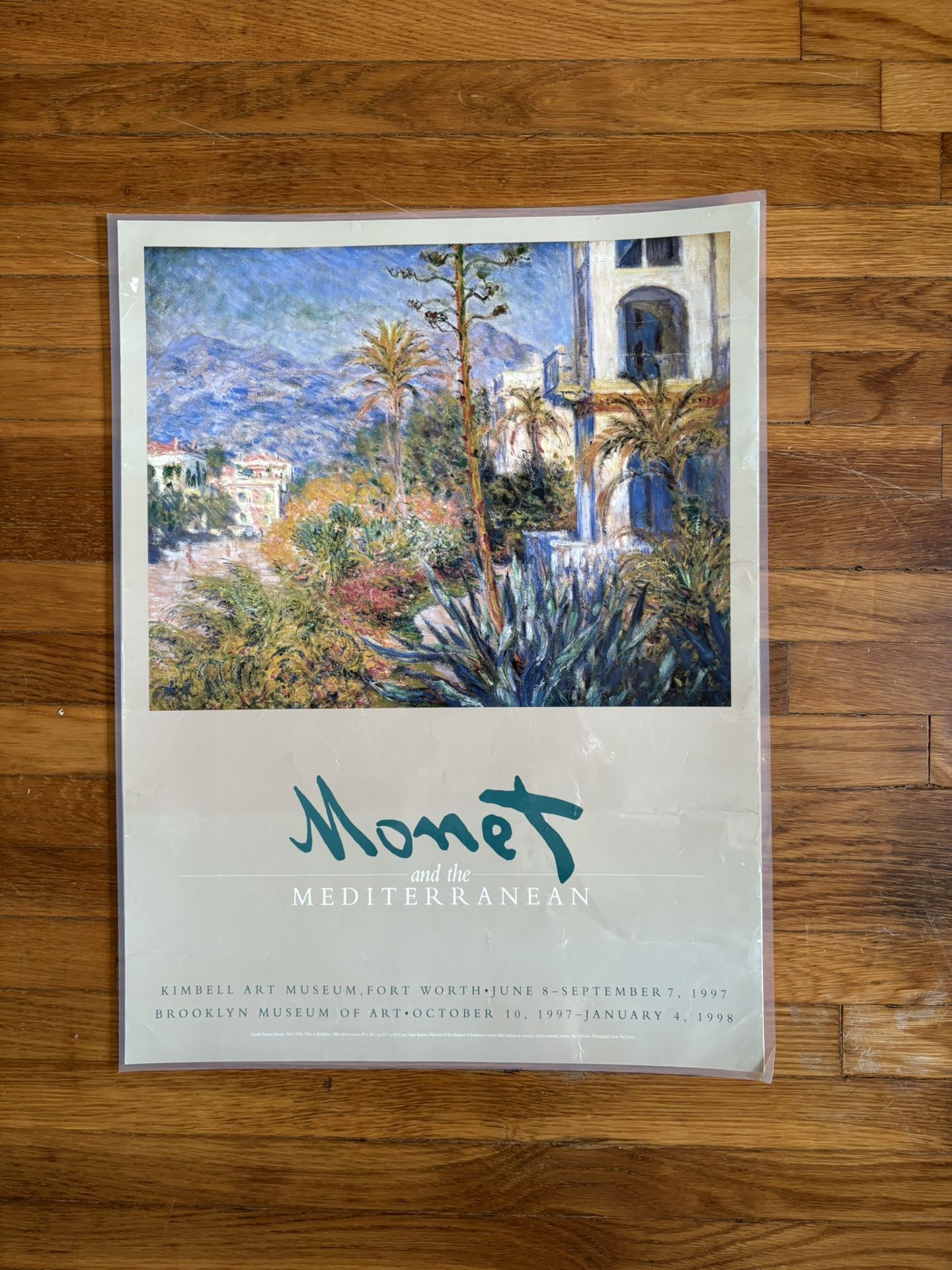 Claude Monet Fine Art Poster Laminated