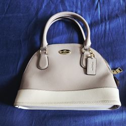 Coach Mini Cora Domed Satchel