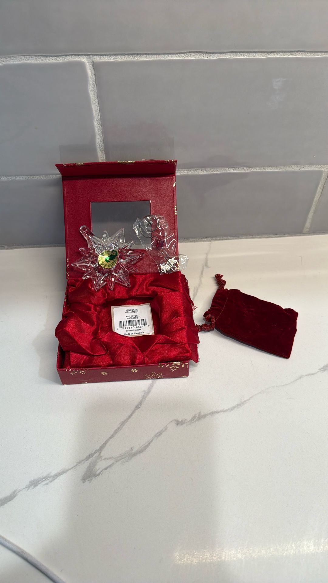 Waterford Crystal Mini Ornament