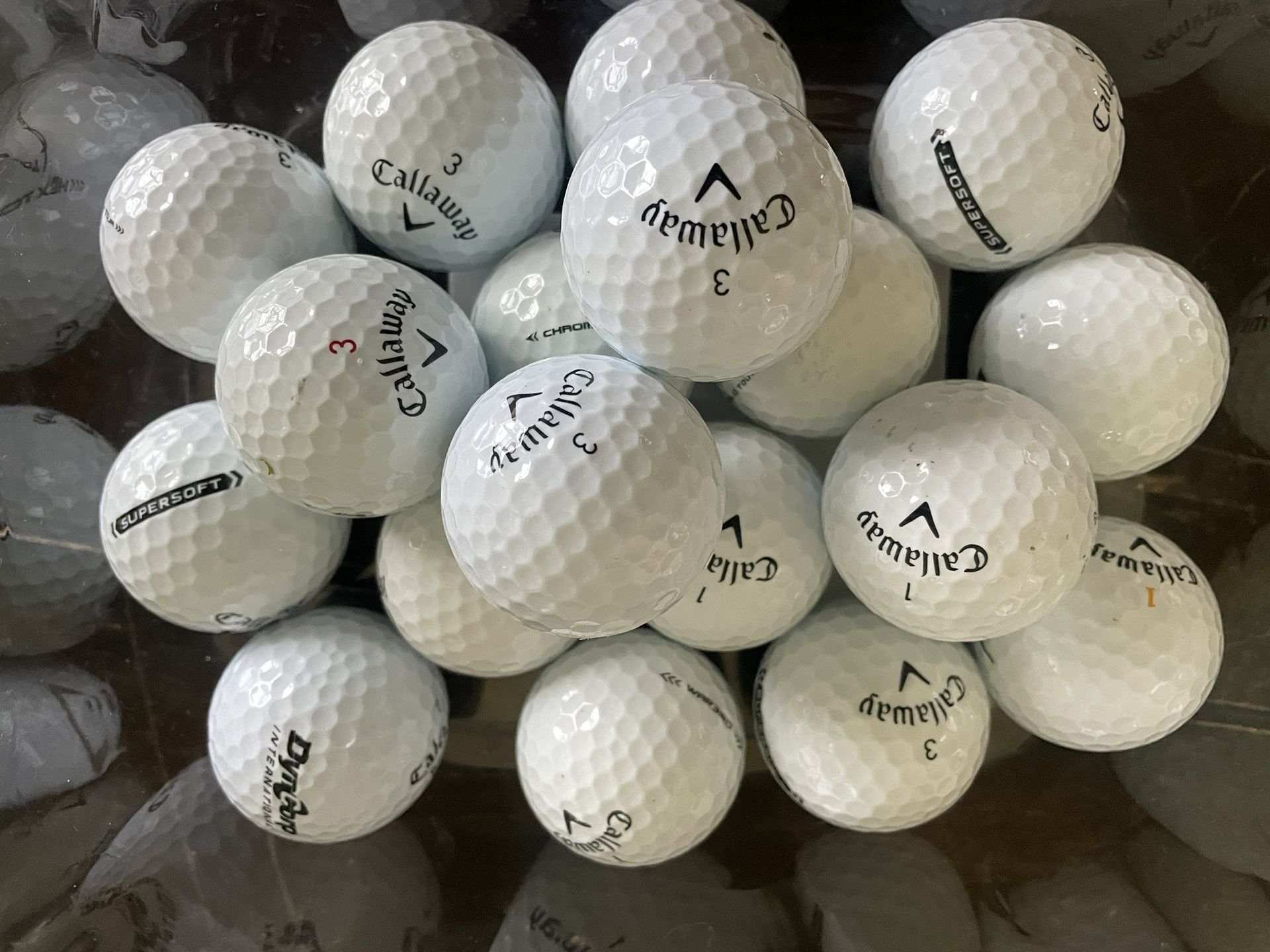 18 Callaway Hex Black Golf Balls for Sale in Boynton Beach, FL OfferUp