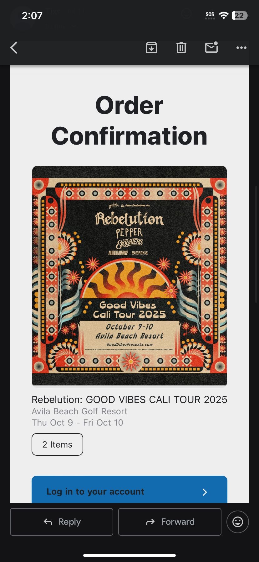 Rebelution Concert Tickets 