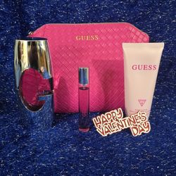 Guess  Many brands of new perfume available for men or women, single bottles or gift sets, body sprays and lotion available bz 20